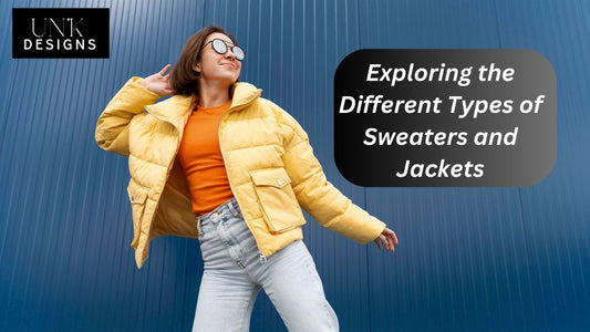 Explore various types of sweaters and jackets, from cozy knits to sleek outerwear. Find the perfect style to keep you warm and stylish through every season.
