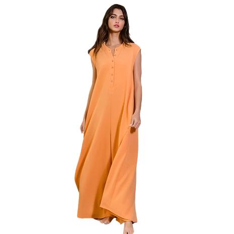 Oversized Sleeveless Jumpsuit