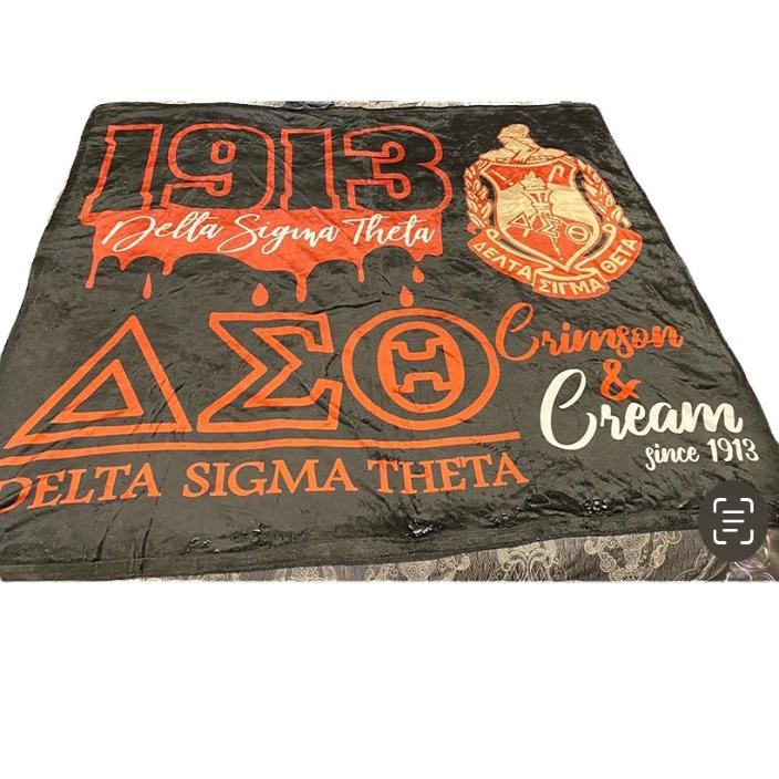Delta Sigma Theta 50X60 Blanket