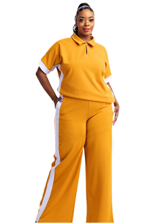 Plus Size Casual Set