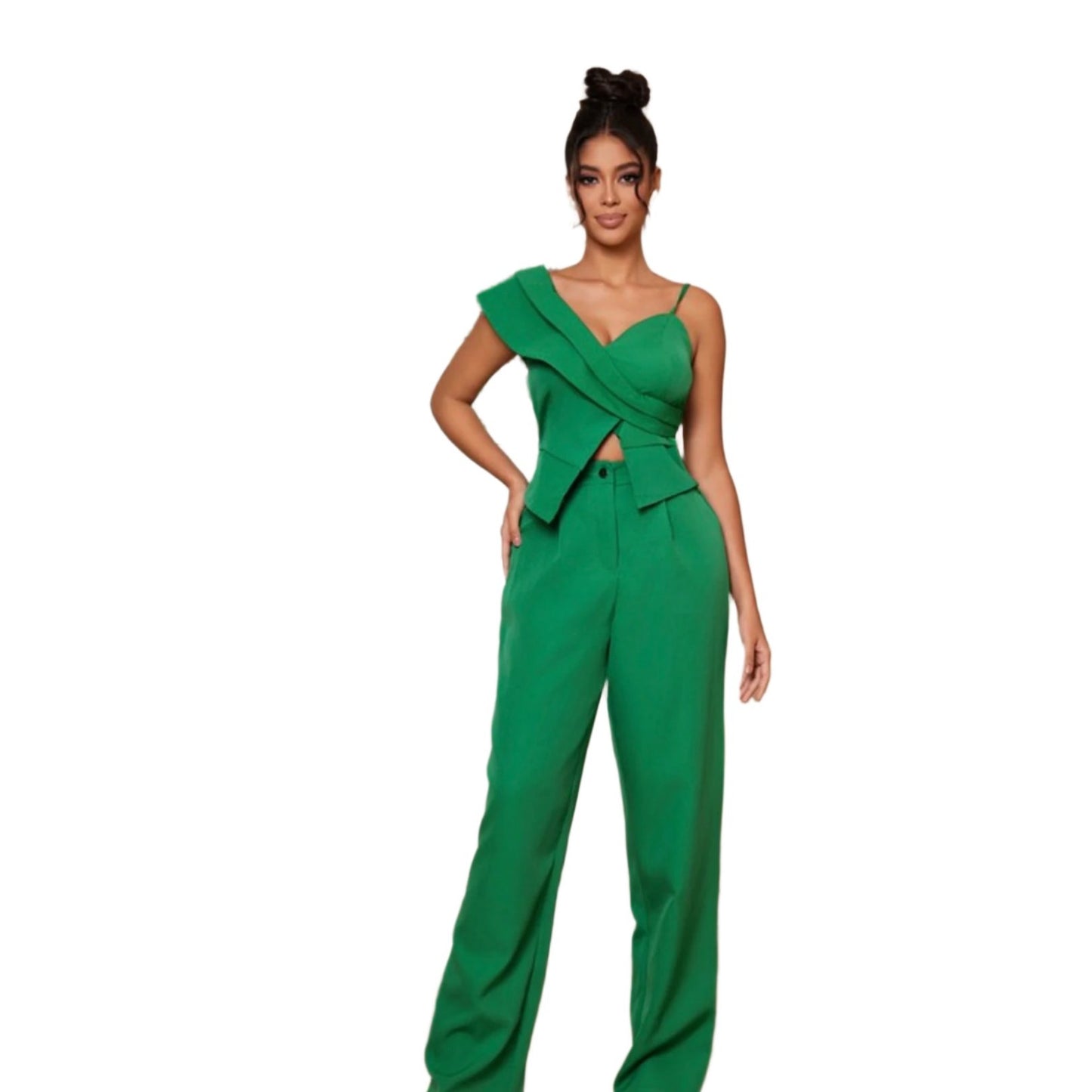 Emerald Green Pant Set