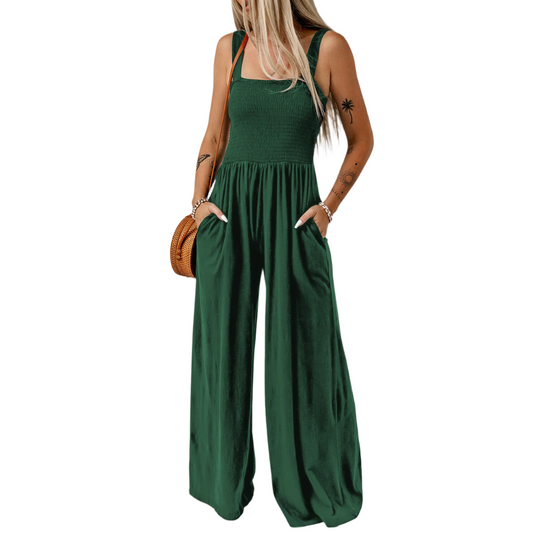 Halter Wide Leg Jumper