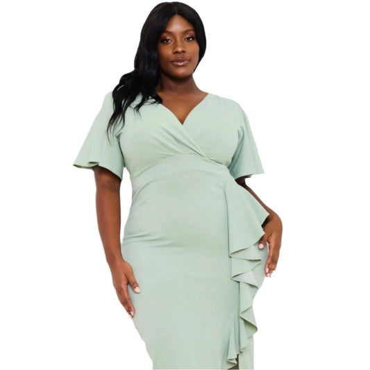 Sage Plus dress