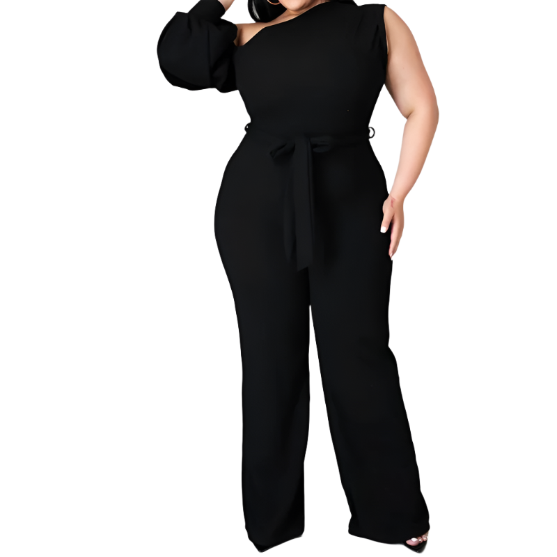 Sexy One Shoulder Jumpsuit