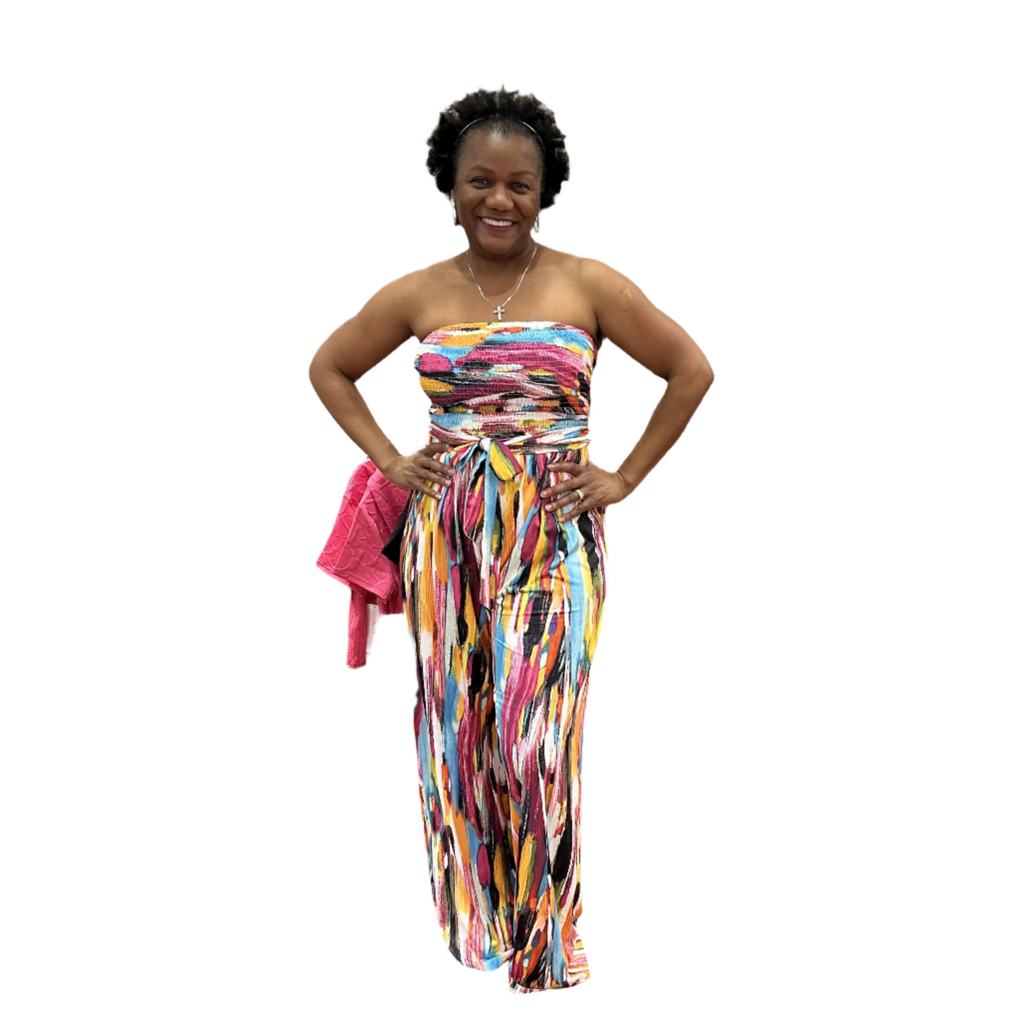 Colorful Wide leg Jumpsuit