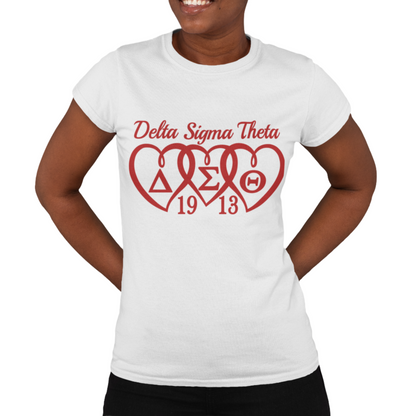 Delta Sigma Theta Hearts